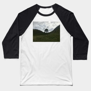 sycamore gap on hadrians wall Baseball T-Shirt